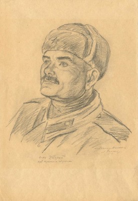 Ройтер Липа Герш-Лейбович. Красноармеец Уваров - взводный охраны и обороны. Новоград-Волынский 